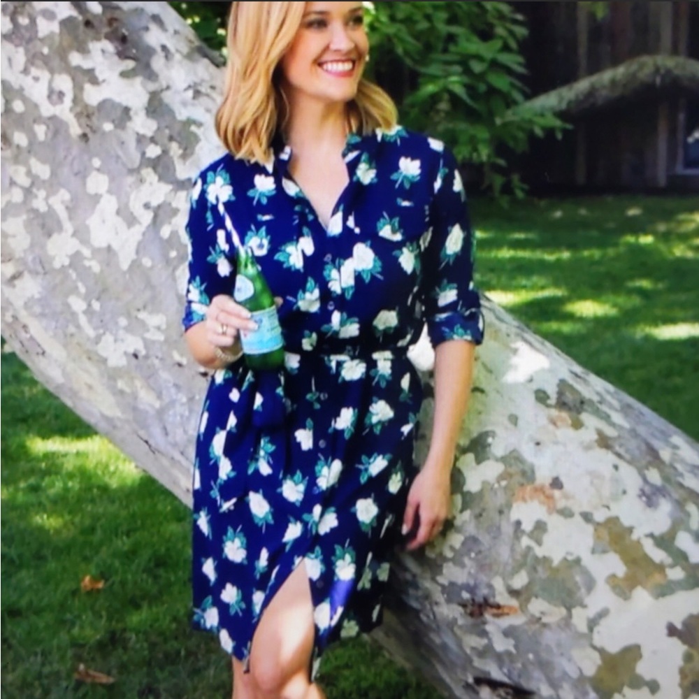 Draper James Magnolia Shirtdress Size 0